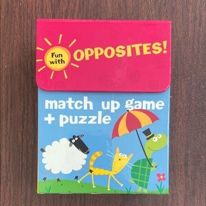 Fun with Opposites Match Up Game and Puzzle